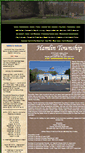 Mobile Screenshot of hamlintownship.org